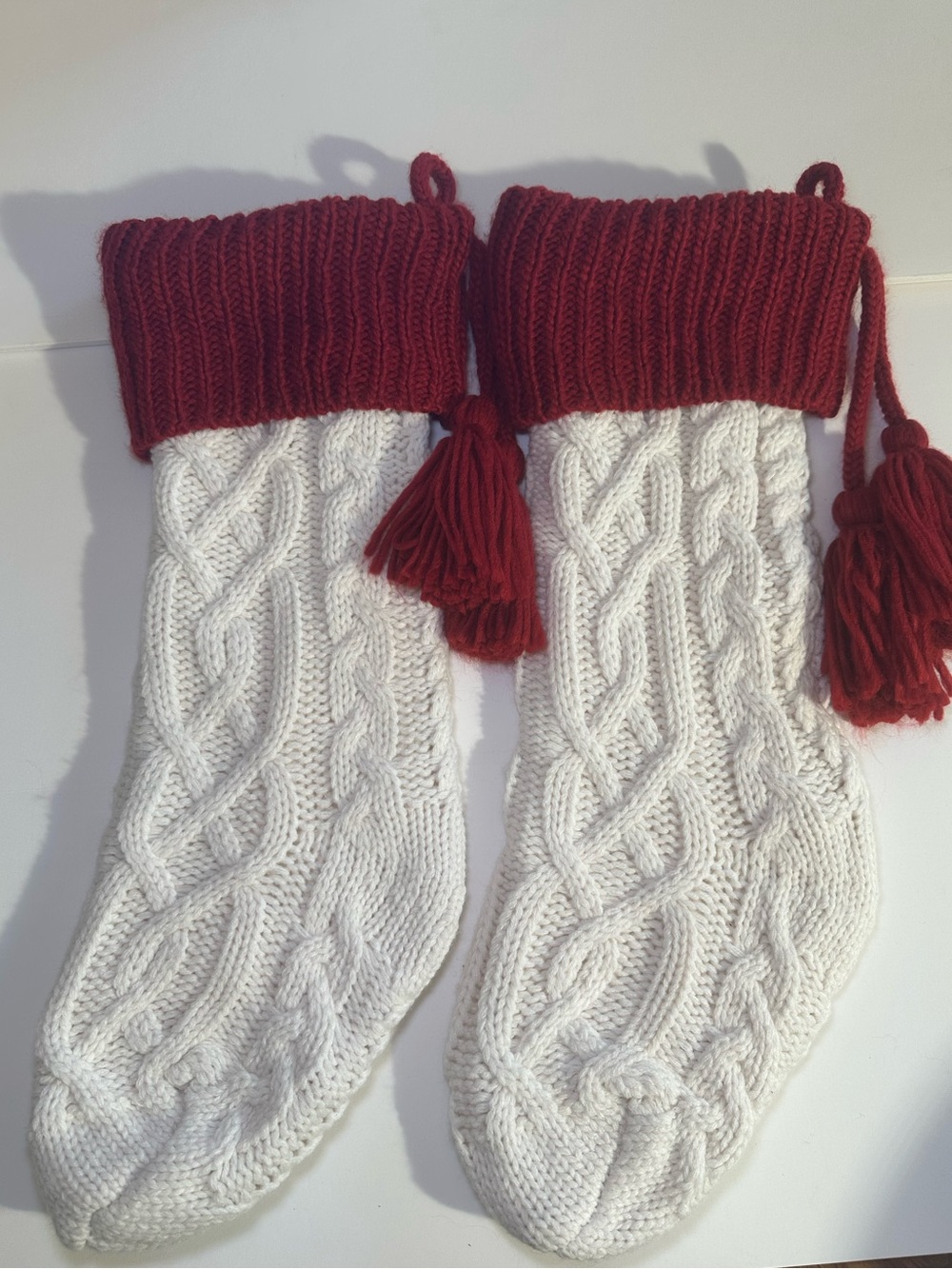 Martha Stewart Knitted Christmas Stockings